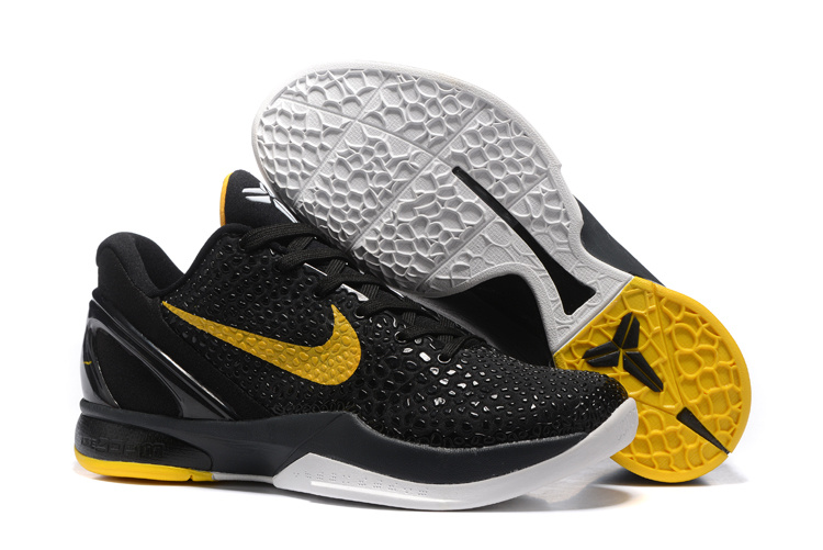 Nike Kobe 6 Black Yellow Shoes
